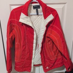 American Eagle Outfitters Vibrant Red Performance Jacket